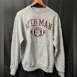 Texas A&M 12th Man Centennial Champion Authentic Long Sleeve Sweatshirt